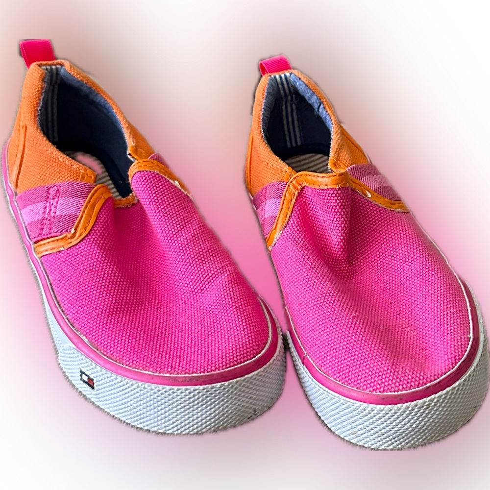 Girls Tommy Hilfiger slip ons